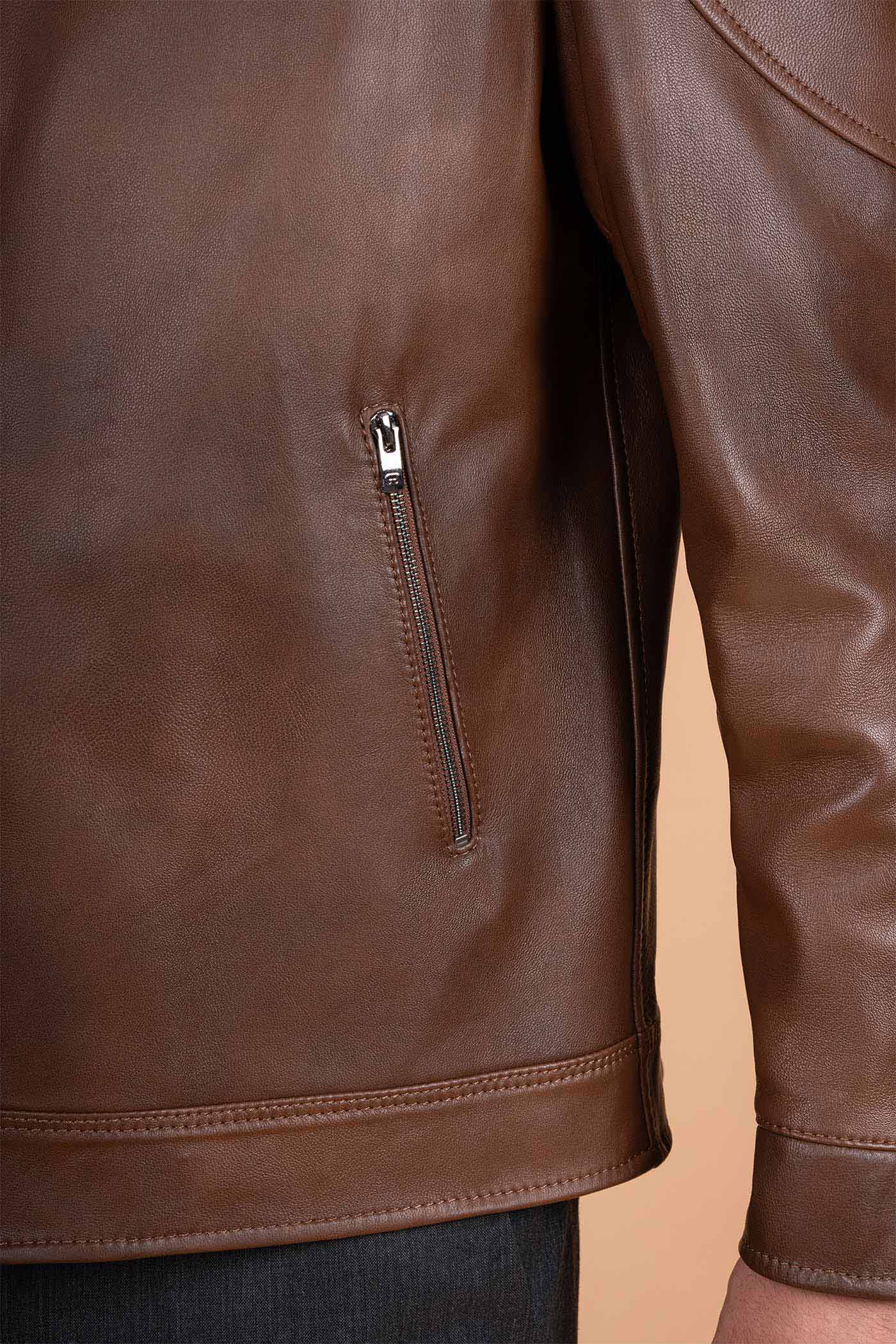 کاپشن چرمی 270041