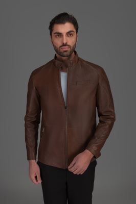 کاپشن چرم 270035