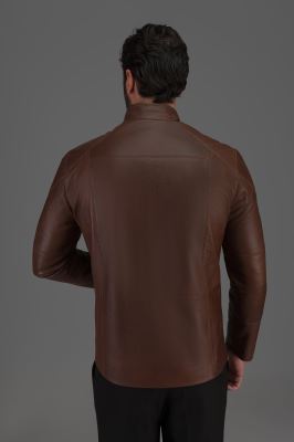 کاپشن چرم 270035