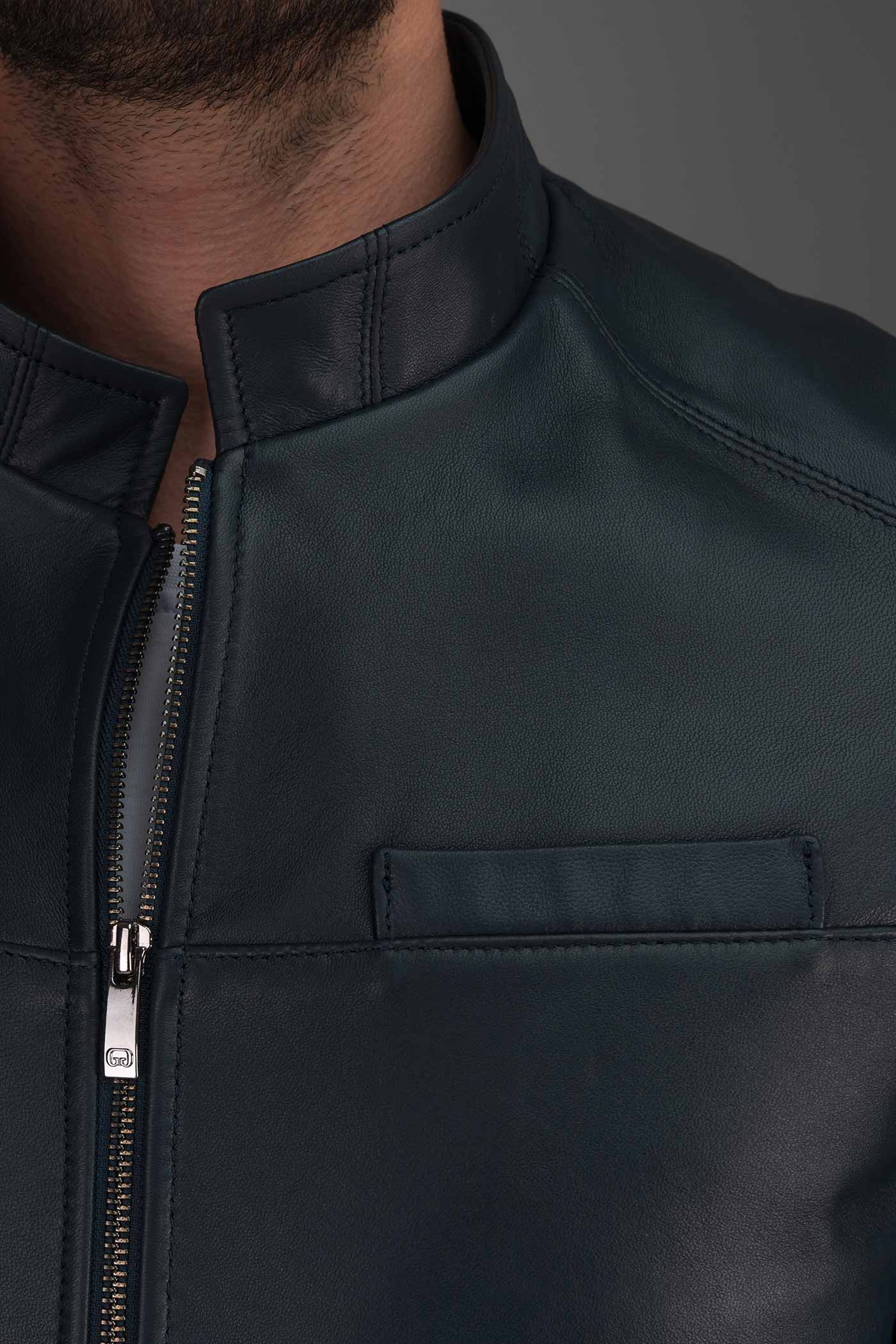 کاپشن چرم 270035